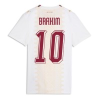 Stroje piłkarskie Maroko Brahim Diaz #10 Koszulka Wyjazdowej dla damskie MŚ 2026 Krótki Rękaw